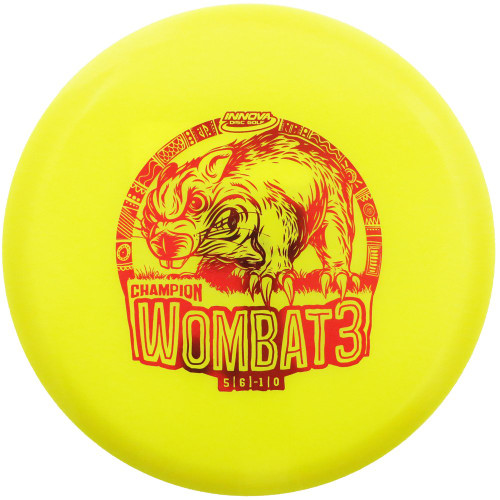 Innova Special Edition Champion Wombat3 Mid-Range Golf Disc [Colors May Vary] - 178-180g