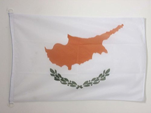 AZ FLAG Cyprus Flag 2' x 3' for Outdoor - Cypriot Flags 90 x 60 cm - Banner 2x3 ft Knitted Polyester with Rings