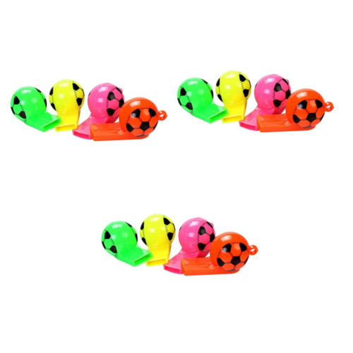INOOMP Soccer Whistles Toy 72 Pcs Sports Whistle Kids Whistle Cheerleading Whistle Football with Rope Child Kids Sports Whistle