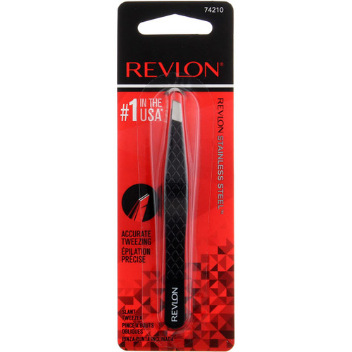 Revlon Expert Tweezer, Slant Tip 1 ea (Pack of 5)