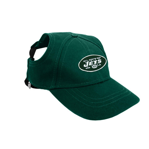 Littlearth Unisex-Adult NFL New York Jets 1 Pet Baseball Hat, Team Color, X-Small