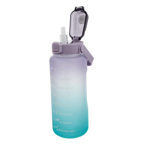 Kisangel 1pc Graduated Kettle Workout Water Kettle Gallon Water Bottle Reusable Water Bottles Hiking Water Bottle Sports Water Cup Portable Water Jug Yoga Water Outdoor Fitness Climbing Cup