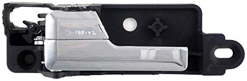 Eynpire 8303 Rear Left Driver Side Interior Inside Inner Door Handle with Chrome Lever For 06-12 Ford Fusion/07-12 Lincoln MKZ/06 Lincoln Zephyr/06-11 Mercury Milan