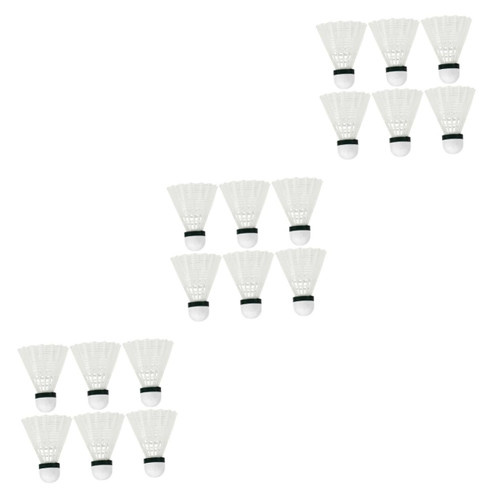 Toddmomy 18 Pcs Badminton Training Badminton Balls Outdoor Badminton Ball Game Playing Shuttlecocks Birdies High Shuttlecock Badminton Shuttlecocks Kid Badminton Pack White Child Indoor Toddmomy 18 Pcs Badminton Training Badminton Balls Outdoor Badminton Ball Game Playing Shuttlecocks Birdies High Shuttlecock Badminton Shuttlecocks Kid Badminton Pack White Child Indoor