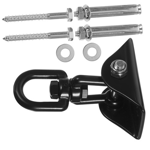 CAXUSD 1 Set Swing Hook Swing Hammock Kits Hammock Chair Hanging Kits Ceiling Hammock Hooks Hammock Mounting Kit Professional Ceiling Hooks Yoga Hanging Hammock Replace Snap Hook Iron