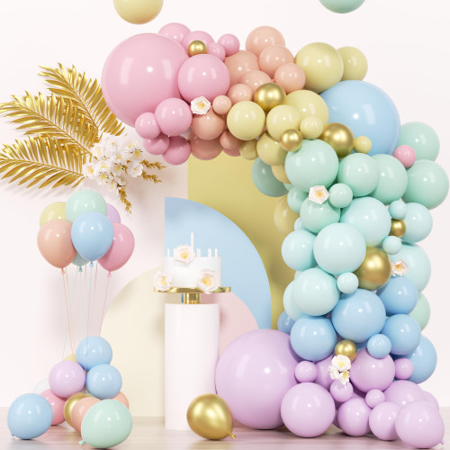 181pcs Pastel Rainbow Balloon Arch Pastel Balloon Garland Kit for Birthday Wedding Party,Unicorn Macaron Easter Donut&Ice Cream Candy Party Balloons 181pcs Pastel Rainbow Balloon Arch Pastel Balloon Garland Kit for Birthday Wedding Party,Unicorn Macaron Easter Donut&Ice Cream Candy Party Balloons