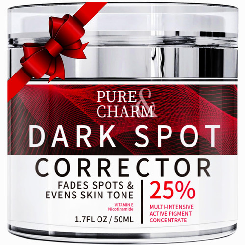 Pure & Charm Dark Spot Corrector, Dark Spot Remover For Face, Neck, Body, Sensitive Areas, Dark Armpit Remover, Spot Treatment for Men and Women, Dark Spot Cream, Even Skin Tone for All Skin Types. Pure & Charm Dark Spot Corrector, Dark Spot Remover For Face, Neck, Body, Sensitive Areas, Dark Armpit Remover, Spot Treatment for Men and Women, Dark Spot Cream, Even Skin Tone for All Skin Types.