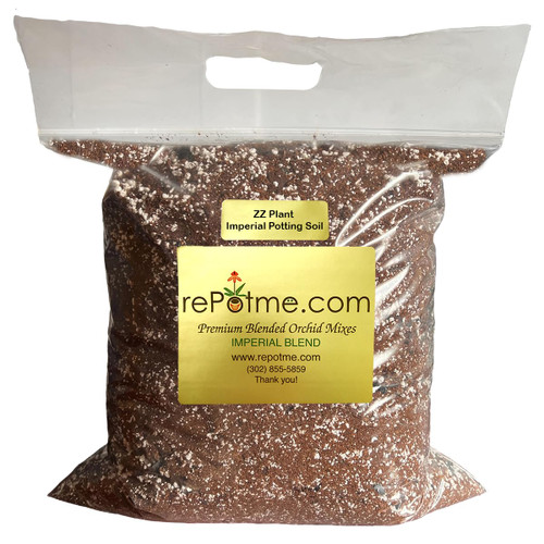 rePotme ZZ Plant Potting Soil - Imperial Houseplant Mix - Mini Bag (2 Quarts) - Great Potting Mix for Indoor Plants