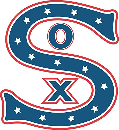 skyhighprint - Chicago White Sox MLB Baseball Sport Decor Vinyl Print Sticker 12'' X 13''