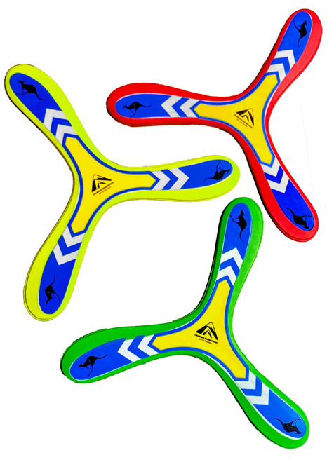 Trirang Boomerang 3 Pack Fast Catch Boomerangs
