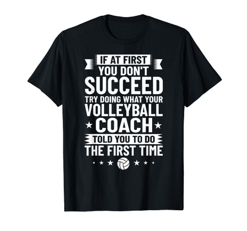 Volleyballer Court Game Volleyball Practice Volleyball Coach T-Shirt