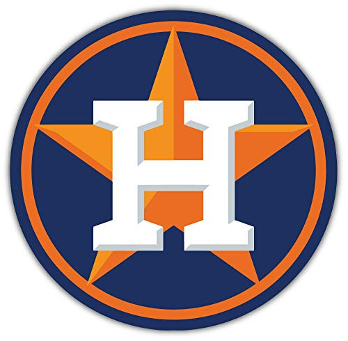 skyhighprint Houston Astros MLB Baseball Decor Vinyl Print Sticker 12'' X 12''