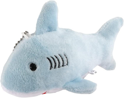 YSSZAM Blue Shark Plush Keychain,Mini Stuffed Animal Soft Shark Plush Toys,Stuffed Animals and Teddy Bears, Plush Shark Keychain Pendants Stuffed Animals Key Chains Car Keychain