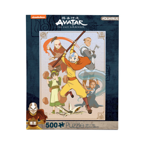AQUARIUS - Avatar The Last Airbender Cast 500 Piece Jigsaw Puzzle
