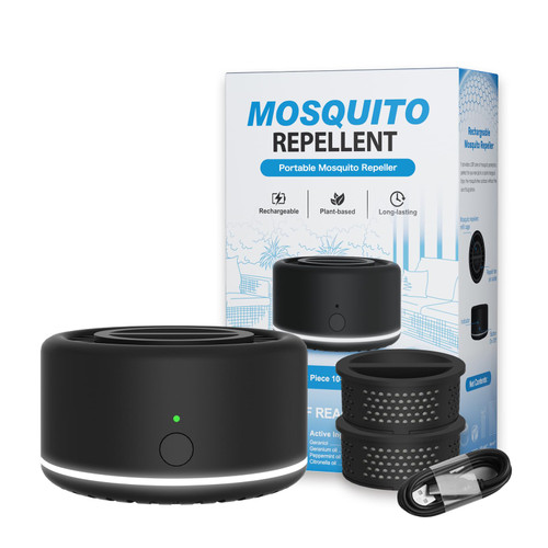 Mosquito Repellent Outdoor Patio Electronic Mosquito Repeller No DEET No Spary Indoor Mosquito Protection Rechargeable Mosquito Device Outdoors Camping Hiking (2 Refills) Mosquito Repellent Outdoor Patio Electronic Mosquito Repeller No DEET No Spary Indoor Mosquito Protection Rechargeable Mosquito Device Outdoors Camping Hiking (2 Refills)