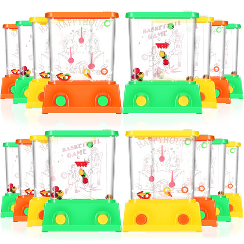 16Pcs Handheld Water Game Arcade Water Ring Toss Water Tables for Beach Toy Party Favor Fun Game Entertainment, Without Water () 16Pcs Handheld Water Game Arcade Water Ring Toss Water Tables for Beach Toy Party Favor Fun Game Entertainment, Without Water ()