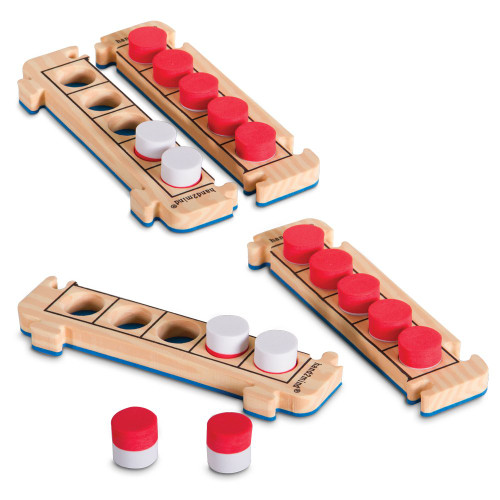 ETA hand2mind Rekenrek Foam Five-Frames (Set of 4) ETA hand2mind Rekenrek Foam Five-Frames (Set of 4)