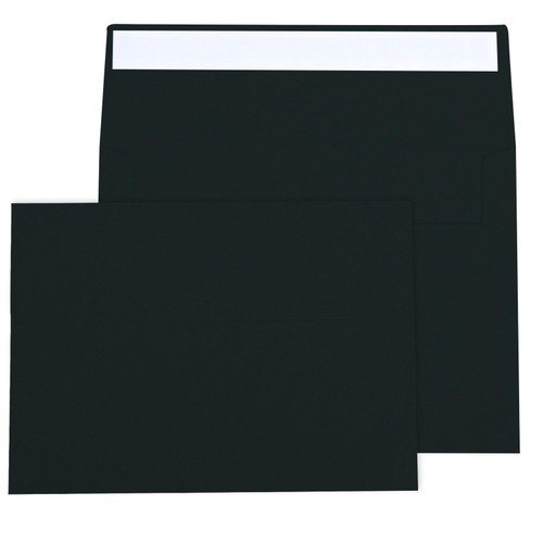50 Packs 5x7 Envelopes,Black A7 Envelopes,5x7 Envelopes for Invitations,Envelopes Self Seal for Weddings,Greeting Cards, Mailing, Invitations, Photos, Postcards?Printable Invitation Envelopes