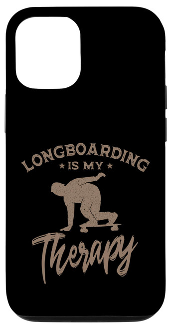 iPhone 13 Pro Longboarding Therapy Skateboarder Sidewalk Surfing Surfboard Case