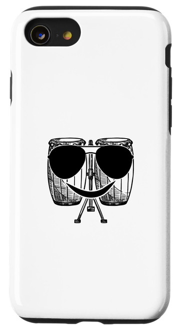 iPhone SE (2020) / 7 / 8 Conga With Sunglass Cool Conga Drum Conga Drummer Instrument Case