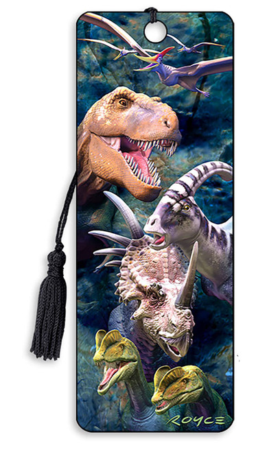 3D Royce Bookmark by Artgame - Dinosaurs