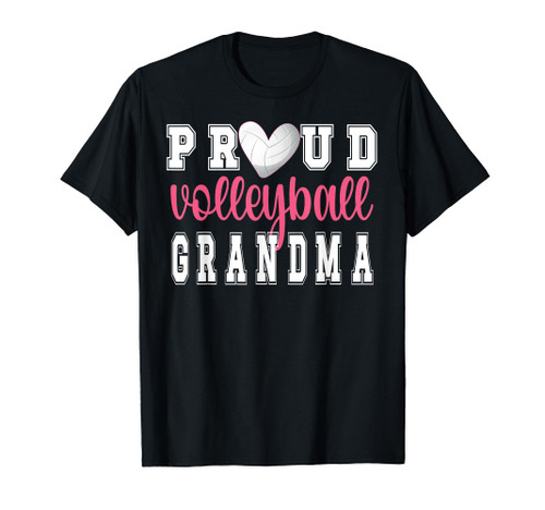 Proud Volleyball Grandma | Grandmother Of Volleyball Player T-Shirt