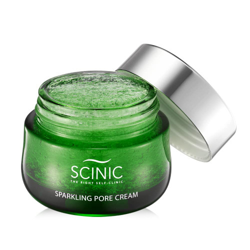 SCINIC Sparkling Pore Cream 5.07 fl oz(150ml) | Moisture gel cream refreshes skin and fills skin with abundant moisture | Pore Care, Excessive Sebum Control, Oil and Moisture Balance | Korean Skincare