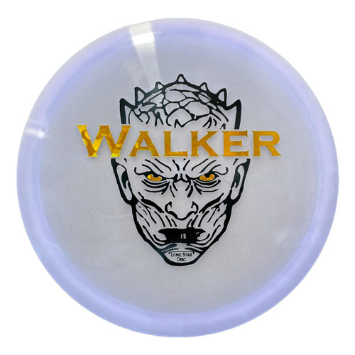 Lone Star Disc Bravo Walker | Overstable Disc Golf Midrange | Artist Stamp 170g+ | Durable & Smooth Premium Plastic | Good Headwind Fighter | Colors May Vary
