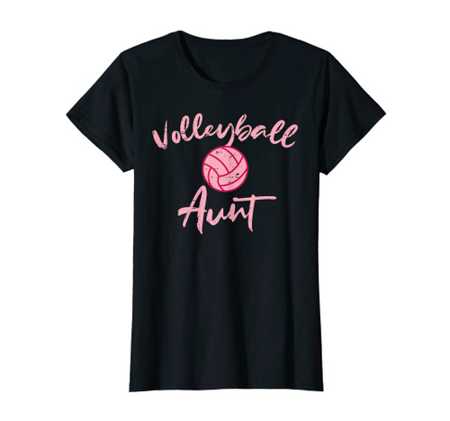 Volleyball Aunt Cute Mothers Day Sports Aunty Auntie Women T-Shirt Volleyball Aunt Cute Mothers Day Sports Aunty Auntie Women T-Shirt