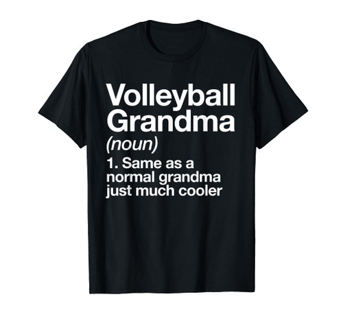Volleyball Grandma Definition Funny Sports T-Shirt