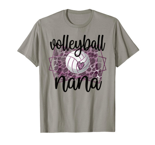 Volleyball Nana Grandma Of Volleyball Player Nana T-Shirt