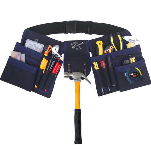 Tool Belt,20-Pockets Tool Belts for Men,Detachable & Adjustable Tool Pouch Bag for Electrician?Carpenter,Construction?Work Apron,Utility Belt (tool belt bag) Tool Belt,20-Pockets Tool Belts for Men,Detachable & Adjustable Tool Pouch Bag for Electrician?Carpenter,Construction?Work Apron,Utility Belt (tool belt bag)