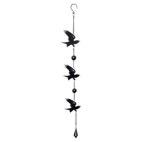 Alchemy Gothic England - Raven Hanging Decoration