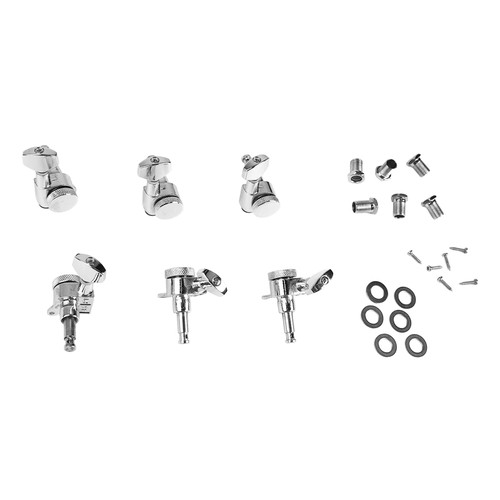 Locking String Tuning Peg Guitar Locking Tuner Guitar Locking Machine Heads Tuners,Machine Head Tuners Guitar String Tuning Peg for Electric Guitar Tuning Pegs (6R with Lock