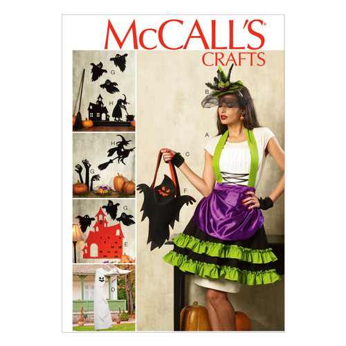 McCall's Pattern Company M6811 Halloween Items Sewing Template, One Size Only