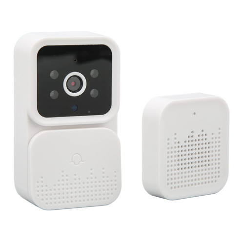 Wireless Video Doorbell Camera with Two Way Talk, Infrared Night, Remote Video Call, Smart Security Doorbell with Rechargeable Battery