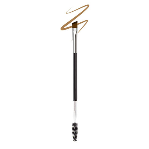 qiipii Eyebrow Brush Professional Double-Ended Angled Eye Brow Brush and Spoolie Brush, Double Head Brush, Makeup Grooming Tool for Precision Application of Eye Brow Powders, Shaping Eye Brow & Lashes qiipii Eyebrow Brush Professional Double-Ended Angled Eye Brow Brush and Spoolie Brush, Double Head Brush, Makeup Grooming Tool for Precision Application of Eye Brow Powders, Shaping Eye Brow & Lashes