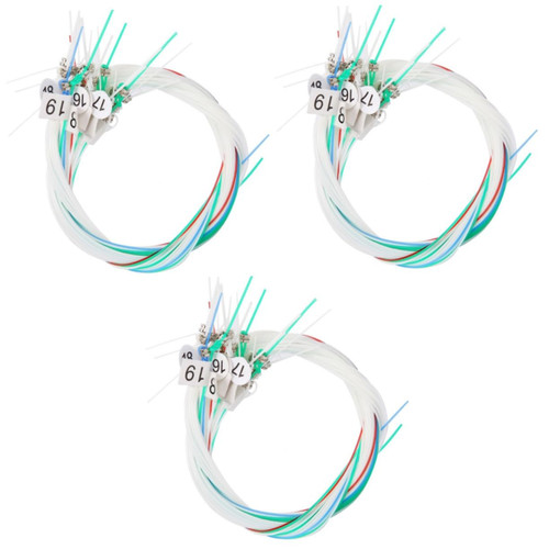 ibasenice 3 Sets Harp Strings Lyre Supplies Harps Omnichord Instrument Lyre Harp Accessories Instrument Parts Accessories Stringed Instrument Accessories String Change Tension Nylon