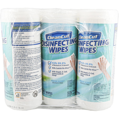 Clean Cut Disinfecting Wipes, Fresh Scent