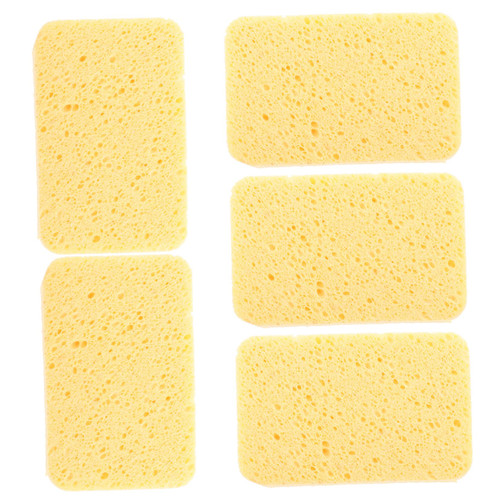 GLEAVI 20 Pcs Sponge Cleaning Rag Cleaning Towels Kitchen Microfiber Cleaning Cloth Kitchen Dishcloth Clean Towels for Face Dishes Washing Cloth Kitchen Washcloths Non-Stick Oil