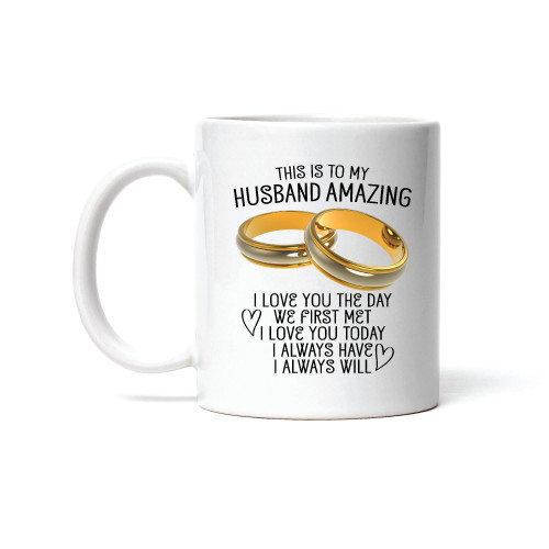 Best Gift for Husband I Loved You Unique Heat Colour Changing Mug 11oz 15oz White Coffee Mug Best Gift for Husband I Loved You Unique Heat Colour Changing Mug 11oz 15oz White Coffee Mug