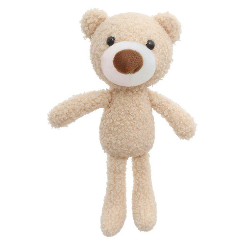 Cute Bear Doll Girls Backpack Decoration Teddy Bear Plush Doll Pendant Keychain T-Shirt Back Doll Three Sizes 9.85in