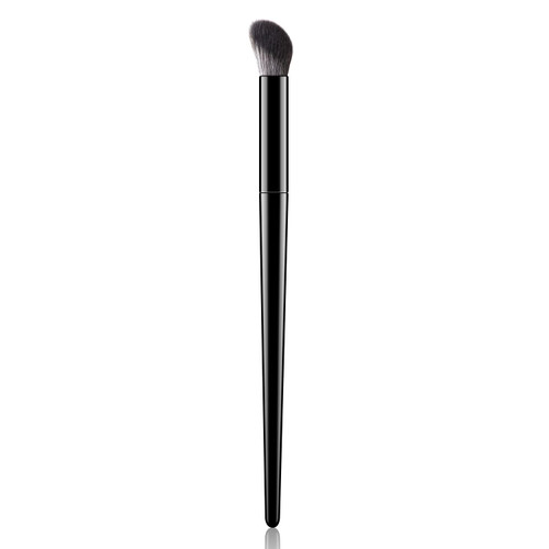GOHIGH Angled Flat Nose Contour Brush for Bronzer Liquid Foundation Cream Cosmetic Press Powder Concealer Palette Blending Buffing Stippling Brush