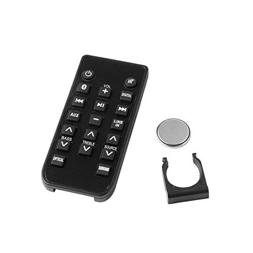 Bedycoon RTS7010B Replaced Remote Control fit for RCA RTS7015B RTS7010B-E1 RTS7010BE1 RTS7110B RTS7630B RTS739BWS RTS796B Home Theater Sound Bar with Battery