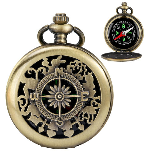 Compass Hiking Backpacking Compass | Advanced Scout Compass Camping Navigation | Boy Scout Gifts Compass for Backpacking Hunting Navigation Best TurnOnSport Survival Gifts