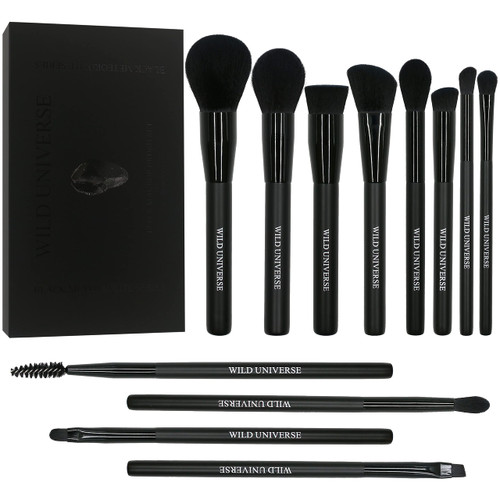 Makeup Brushes 12Pcs Makeup Brushes Set Professional, Premium Synthetic Kabuki Foundation Powder Contour Blush Concealer Eyeshadow Blending Highlighter Eyeliner Eyebrow Makeup Brush (Black) Makeup Brushes 12Pcs Makeup Brushes Set Professional, Premium Synthetic Kabuki Foundation Powder Contour Blush Concealer Eyeshadow Blending Highlighter Eyeliner Eyebrow Makeup Brush (Black)