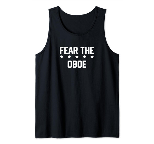 Fear The Oboe Marching Band Tank Top