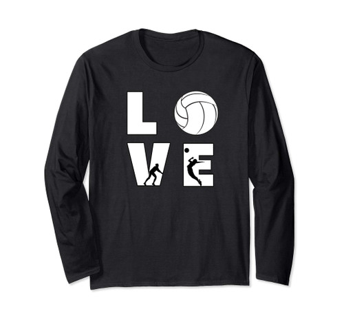 Love Volleyball Volleyball Gifts For Teen Girls Long Sleeve T-Shirt Love Volleyball Volleyball Gifts For Teen Girls Long Sleeve T-Shirt