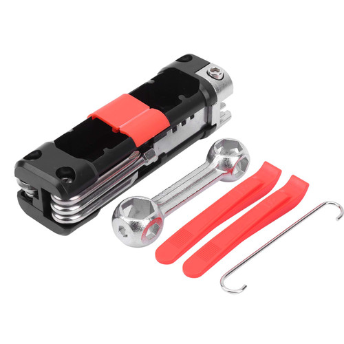 plplaaoo Bicycle Multitool, Bicycle Multitool Lightweight,Bike Repair Tool Kit,Chain Link Splitter,Bike Repairing Tool Multifunctional Repair Bone Wrench Chain Cutter Cycling Combination Tool, Bic