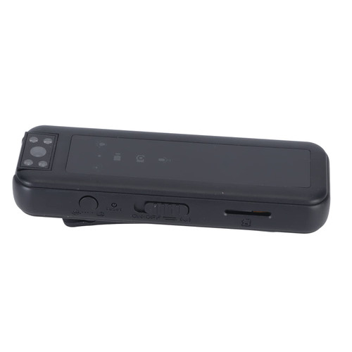 Mini Video Recorder, Rotatable Lens Mini HD Video Recorder Shockproof Support Up to 256GB Memory Card 1920x1080 Resolution for Lecture